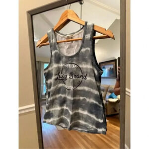 Lucky Brand Cropped Tank Top Size Small